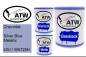 Preview: Chevrolet, Silver Blue Metallic, 42U / WA725H: 1L Lackdose + 1L Klarlack + 500ml Härter - Set, von ATW Autoteile West.